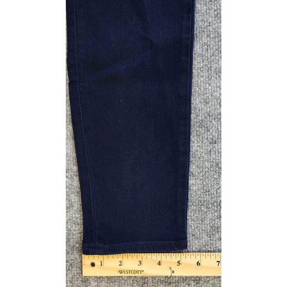 7 for All Mankind Jeans Womens 4 Blue Jen 7 Classic Midnight Comfort Skinny - Picture 8 of 14